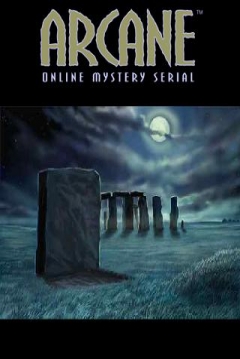 Poster Arcane: Online Mystery Serial