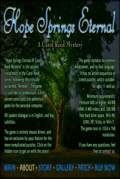 Poster Hope Springs Eternal
