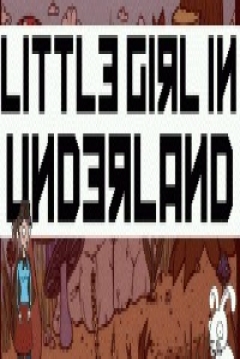Poster Little Girl in Underland
