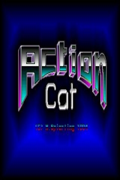 Poster Action Cat