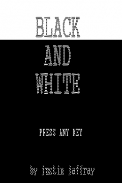 Poster Black and White