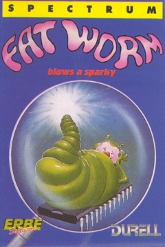 Poster Fat Worm Blows A Sparky