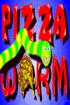 Poster Pizza Worm