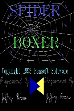 Poster Spider Boxer