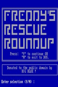 Poster Freddy's Rescue Roundup