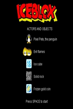 Poster Iceblox