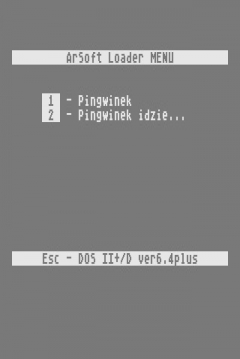 Poster Pingwinek / Pingwinek Idzie do Szkoły