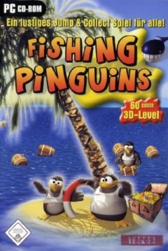 Poster Fishing Pinguins