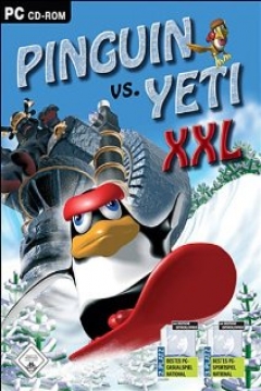 Poster Pinguin vs. Yeti XXL