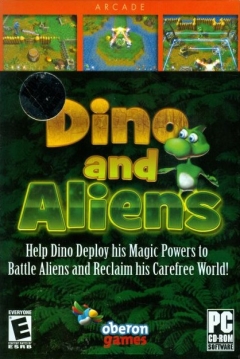 Poster Dino and Aliens
