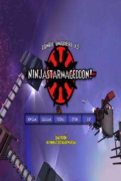 Poster Zombie Smashers X3: Ninjastarmageddon!