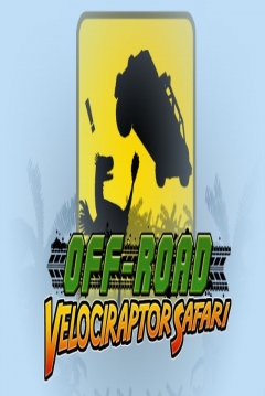 Poster Off-Road Velociraptor Safari