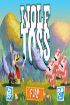 Poster Wolf Toss