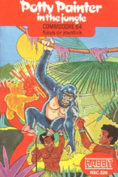 Poster Potty Painter in the Jungle