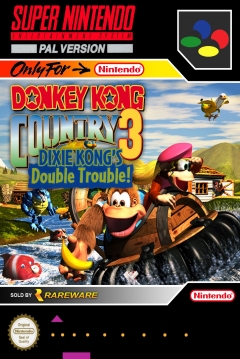 Poster Donkey Kong Country 3: Dixie Kong's Double Trouble!