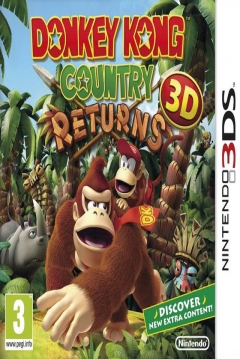 Poster Donkey Kong Country Returns 3D