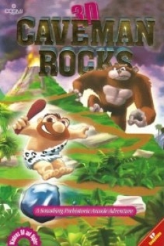 Poster 3D Caveman Rocks