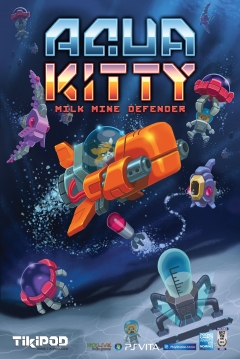 Poster Aqua Kitty: Milk Mine Defender