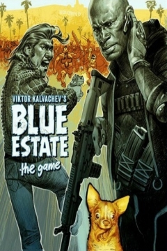 Poster Blue Estate. The Game