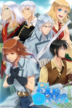 Poster Blue Rose