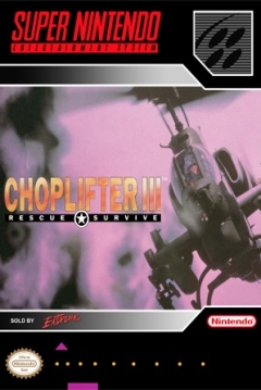 Poster Choplifter III: Rescue Survive