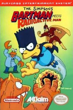 Poster Bartman Meets The Radioactive Man