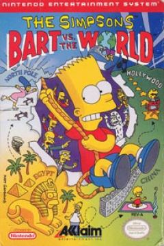 Poster The Simpsons: Bart vs. the World