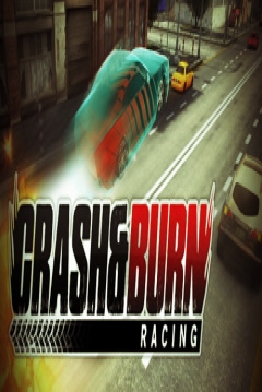 Poster Crash and Burn Racing