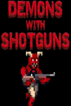 Poster Demons with Shotguns