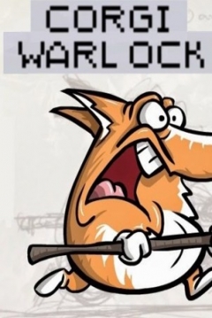 Poster Corgi Warlock