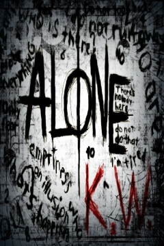 Poster Alone K.W.