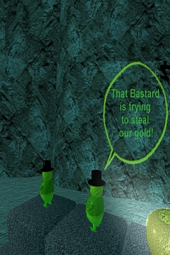 Poster That Bastard Is Trying To Steal Our Gold!