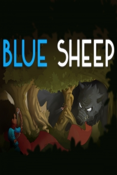 Poster Blue Sheep