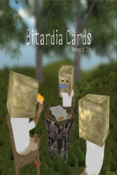 Poster Bitardia Cards: Memes of 2ch