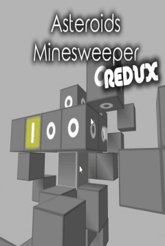 Poster Asteroids Minesweeper