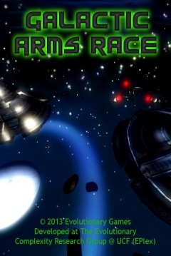 Poster Galactic Arms Race