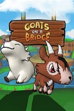 Poster Goats on a Bridge