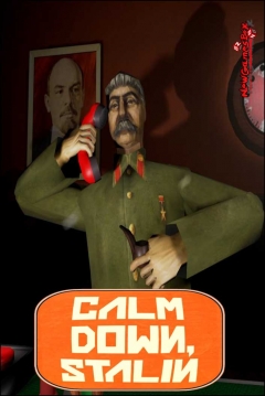 Poster Calm Down, Stalin
