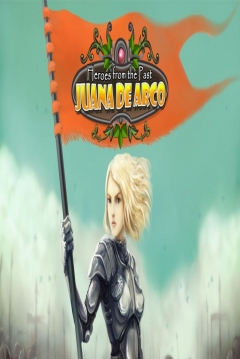 Poster Heroes from the Past: Juana de Arco