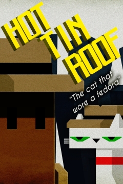 Poster Hot Tin Roof: The Cat that Wore a Fedora