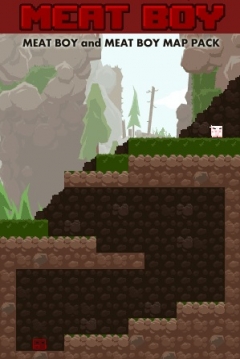 Poster Meat Boy: Map Pack