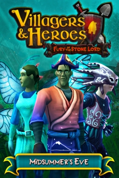 Poster Villagers & Heroes of a Mystical Land