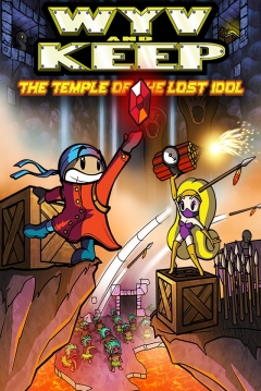 Poster Wyv and Keep: The Temple of the Lost Idol