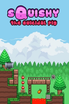 Poster Squishy the Suicidal Pig