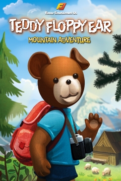 Poster Teddy Floppy Ear - Mountain Adventure