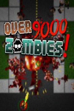 Poster Over 9000 Zombies!