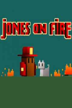 Poster Jones on Fire