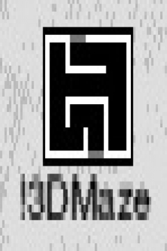 Poster 3D Maze