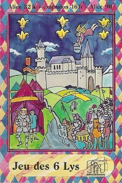 Poster Jeu des 6 Lys