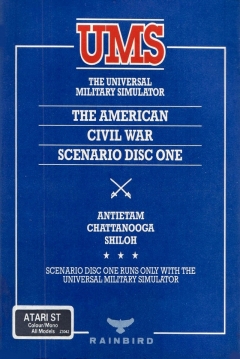 Poster The Universal Military Simulator: The American Civil War - Scenario Disk One